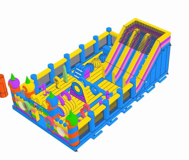 Inflatable theme Park