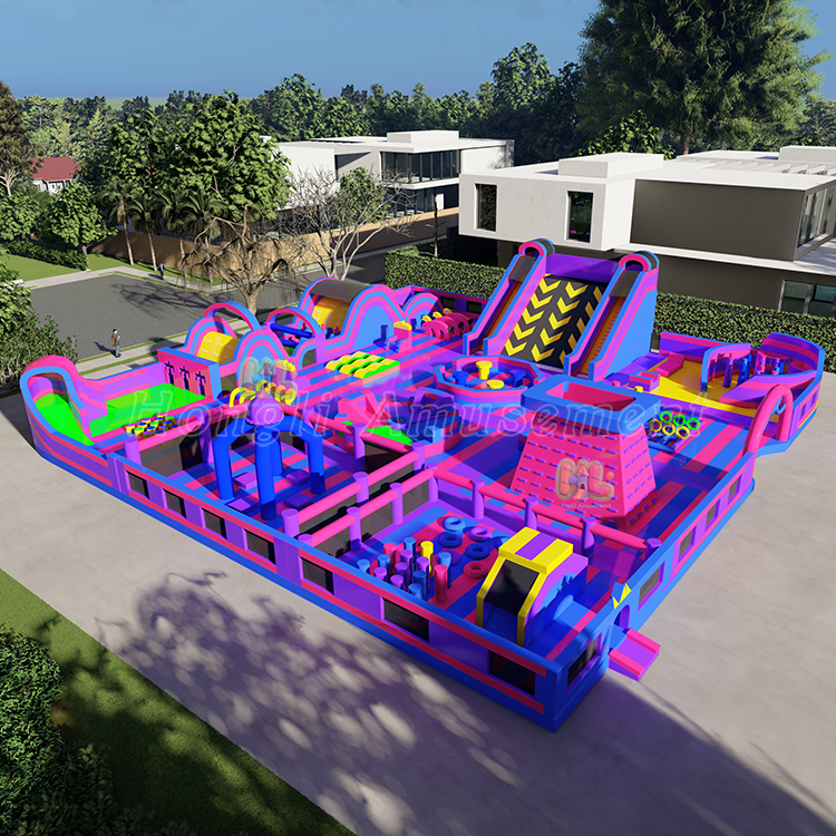 Inflatable theme Park