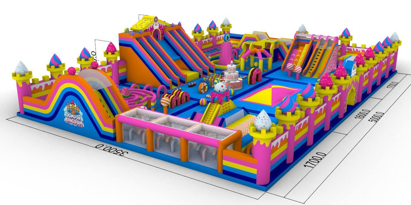 Inflatable theme Park