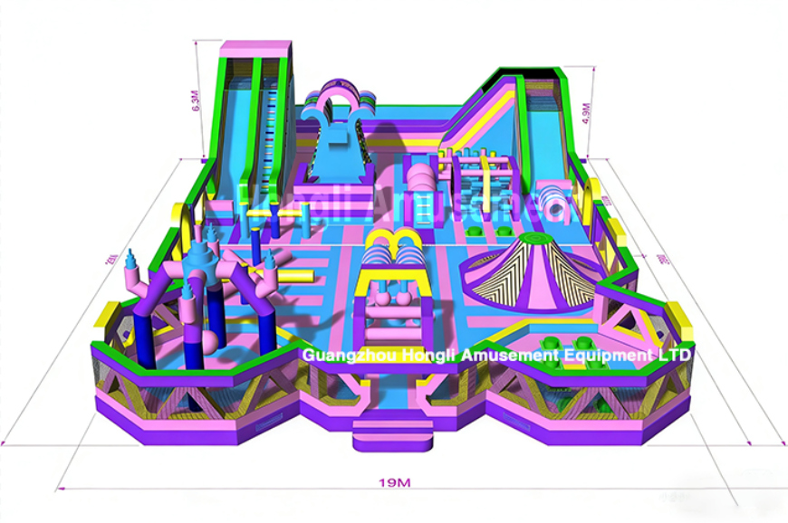 Inflatable theme Park