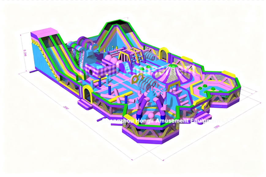 Inflatable theme Park