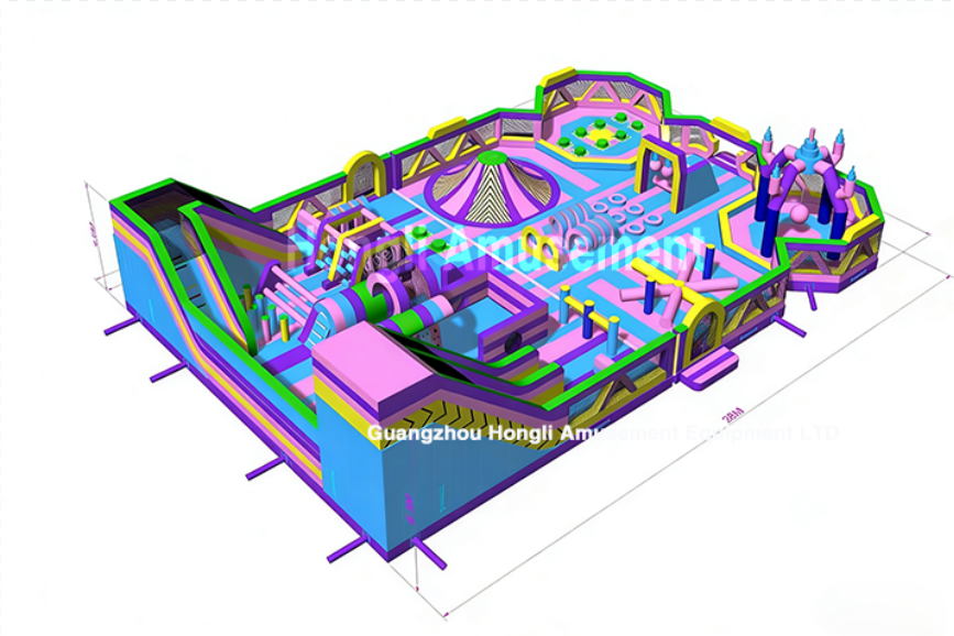 Inflatable theme Park