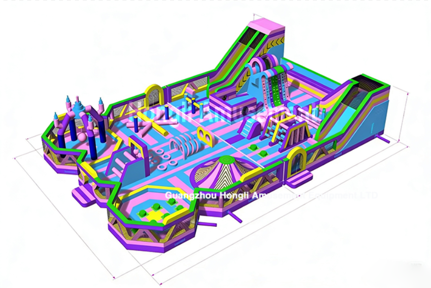 Inflatable theme Park