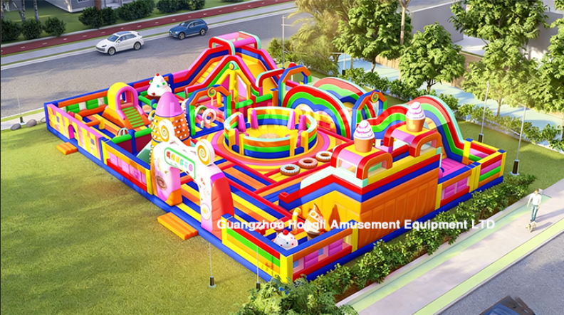 Inflatable theme Park