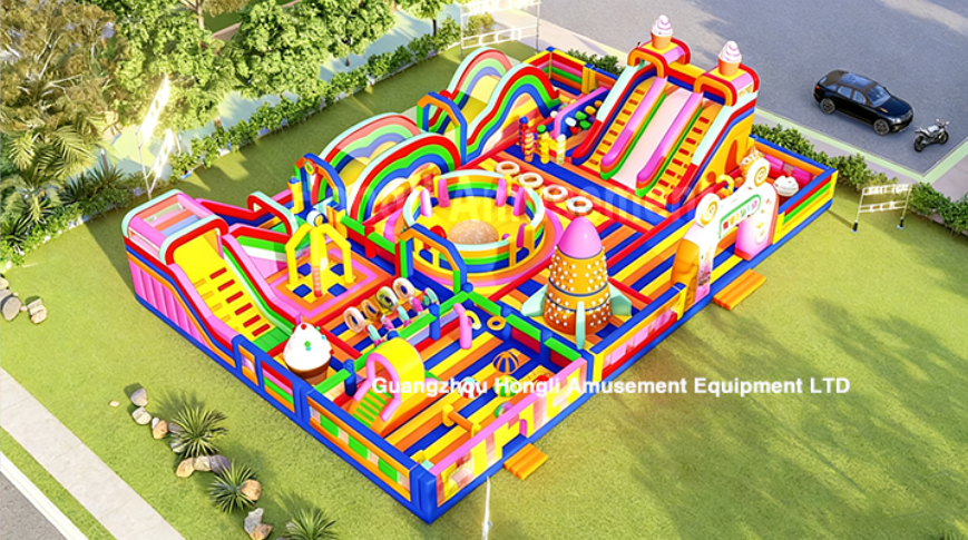 Inflatable theme Park