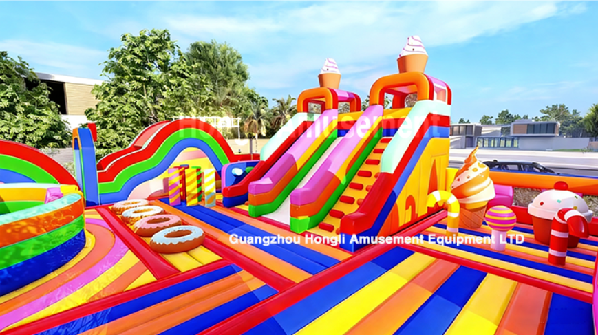 Inflatable theme Park