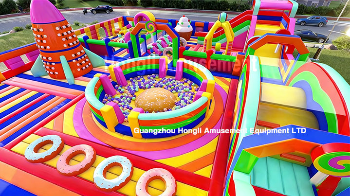 Inflatable theme Park