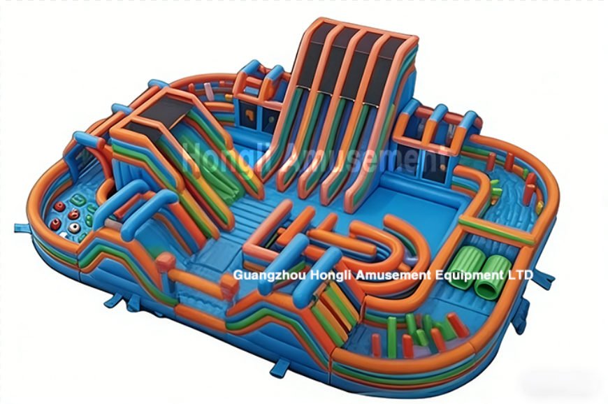 Inflatable theme Park