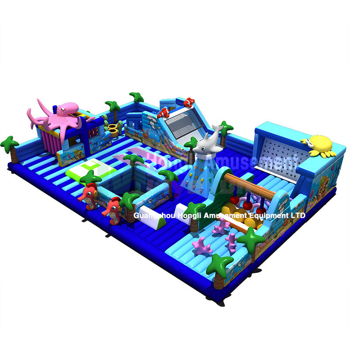 Inflatable Sea Theme Amusement Park