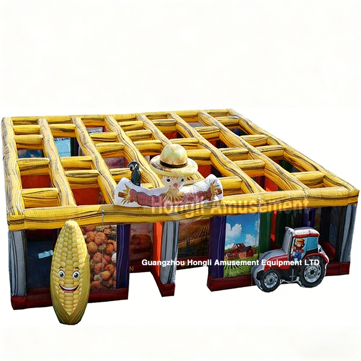 Inflatable Farm Corn Maze