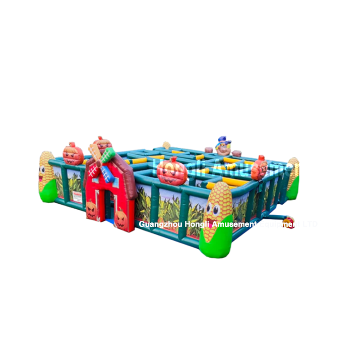 Inflatable Farm Corn Maze