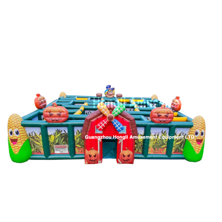 Inflatable Farm Corn Maze