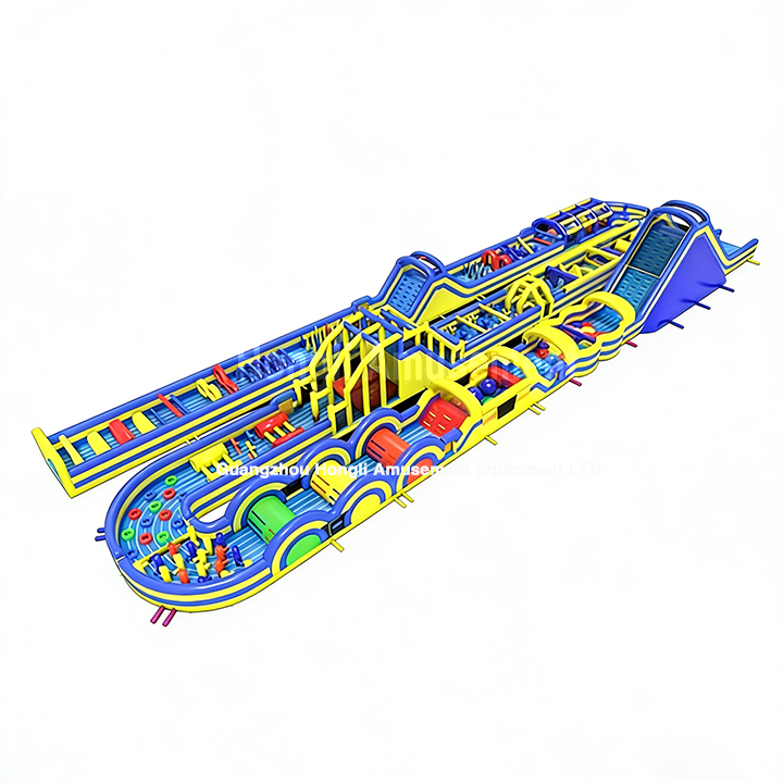 Inflatable 5K Race Obstacle Course