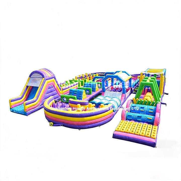 Inflatable 5K Race Obstacle Course