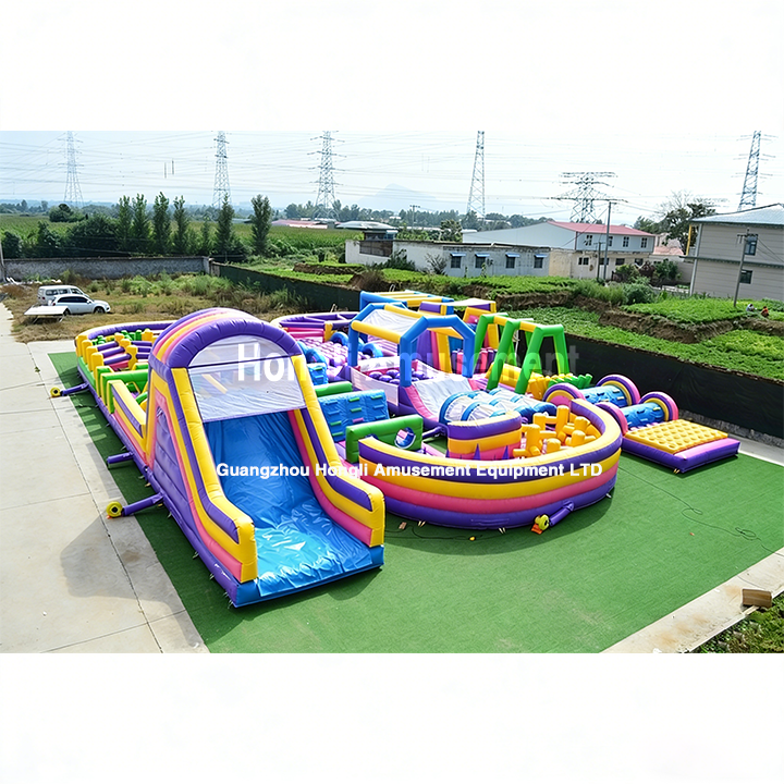 Inflatable 5K Race Obstacle Course