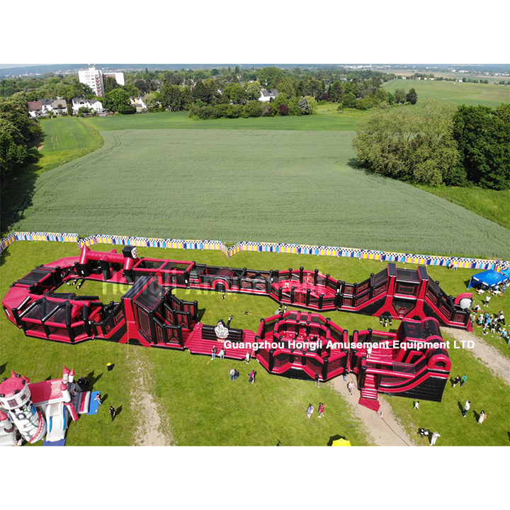 Inflatable 5K Race Obstacle Course