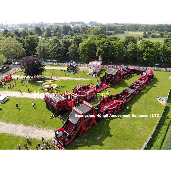 Inflatable 5K Race Obstacle Course