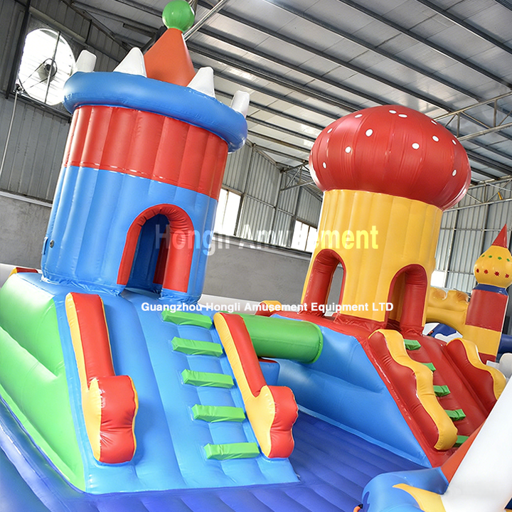 Inflatable Floating Water Castle Park