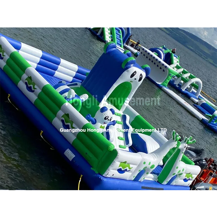 Inflatable Floating Water Castle Park