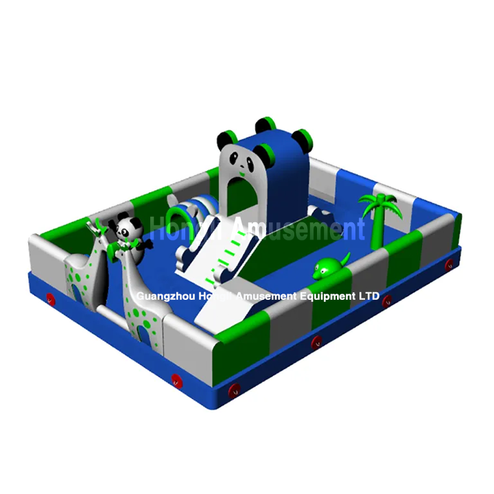 Inflatable Floating Water Castle Park