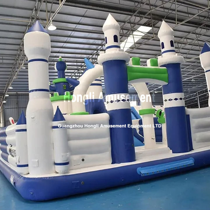 Inflatable Floating Water Castle Park