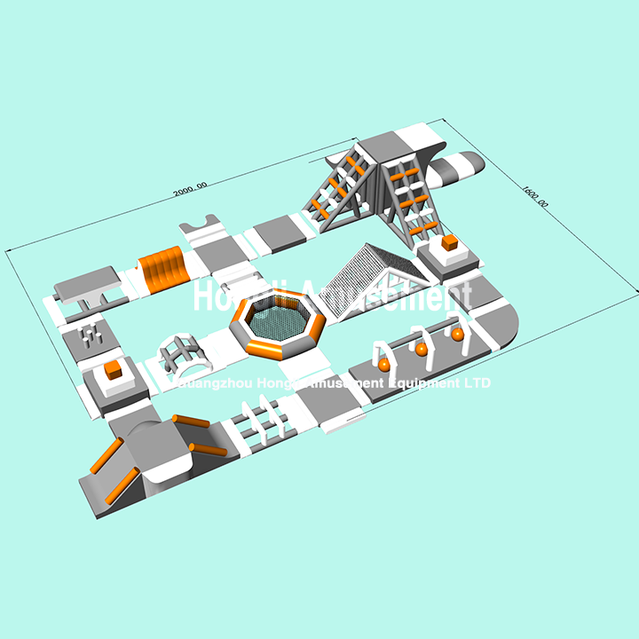 Inflatable Floating Water Park 