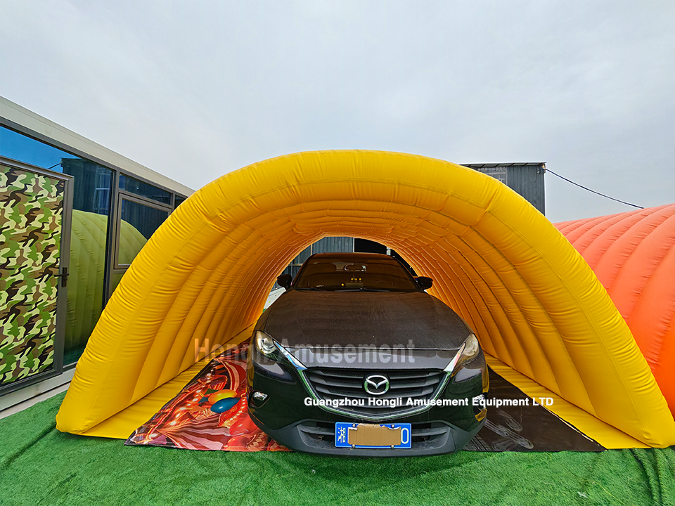 Inflatable Tunnel for car