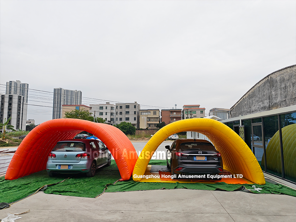 Inflatable Tunnel for car