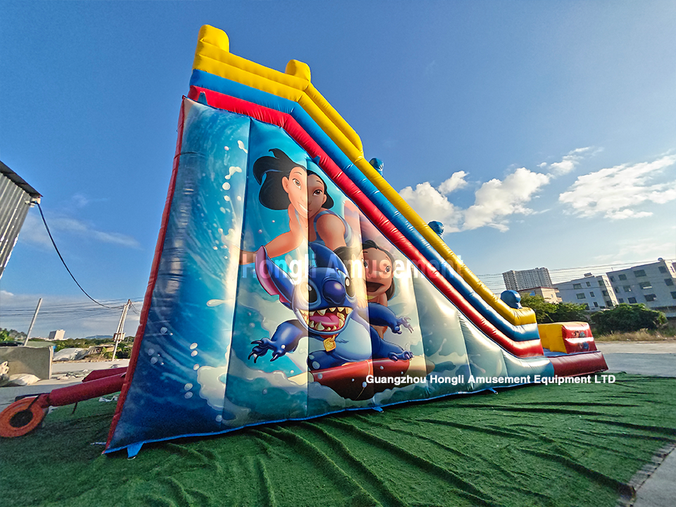 Inflatable stitch Slide