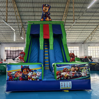 inflatable theme slide