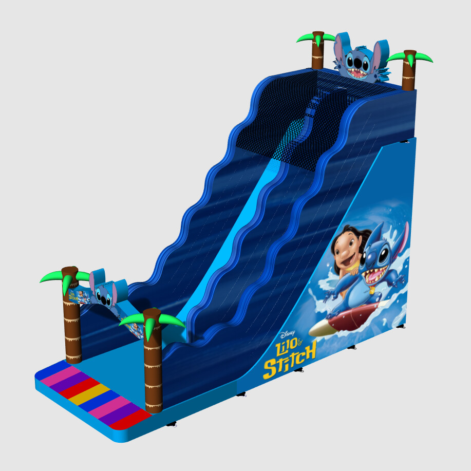 inflatable slide