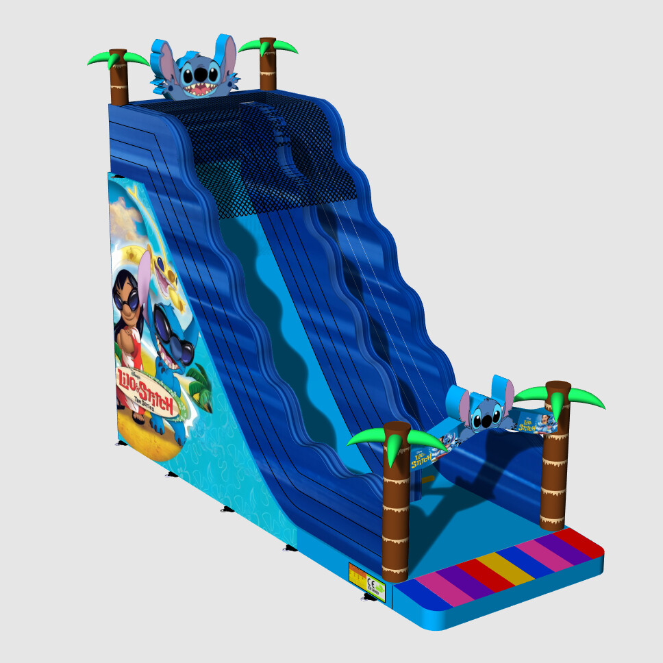 inflatable slide