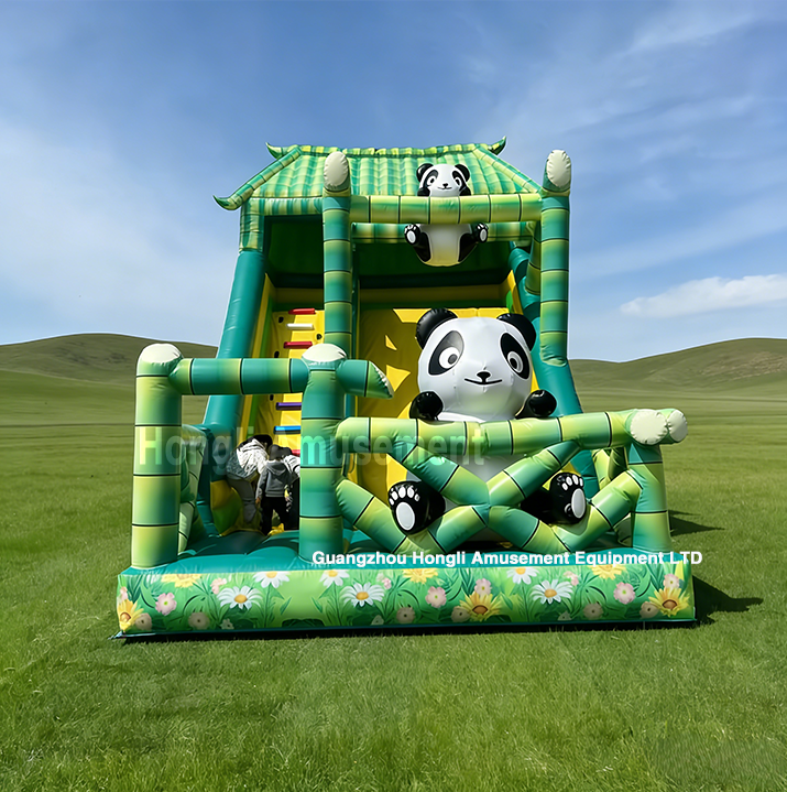 Inflatable Panda Slide