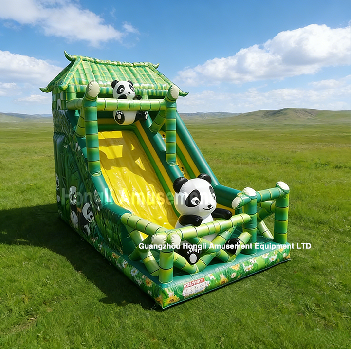 Inflatable Panda Slide