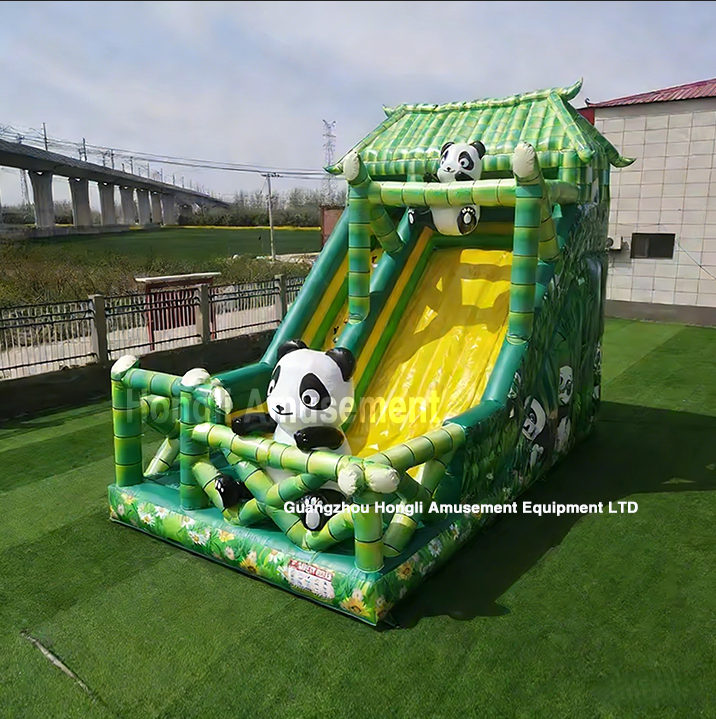 Inflatable Panda Slide