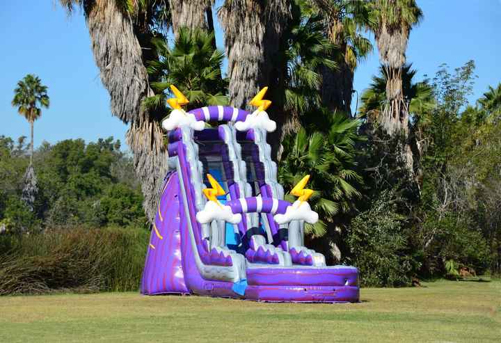 inflatable water slide