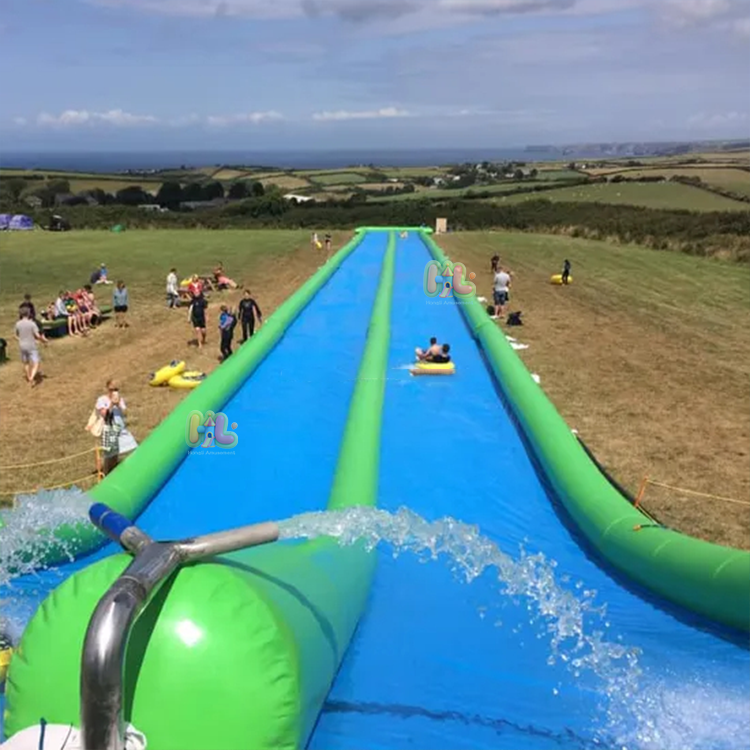 inflatable long slip n slide