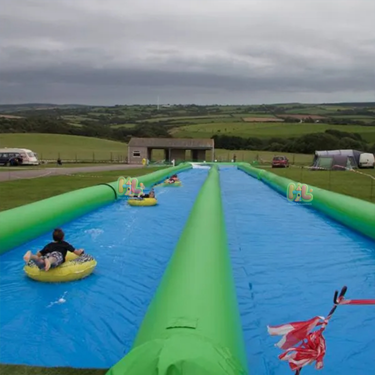 inflatable long slip n slide