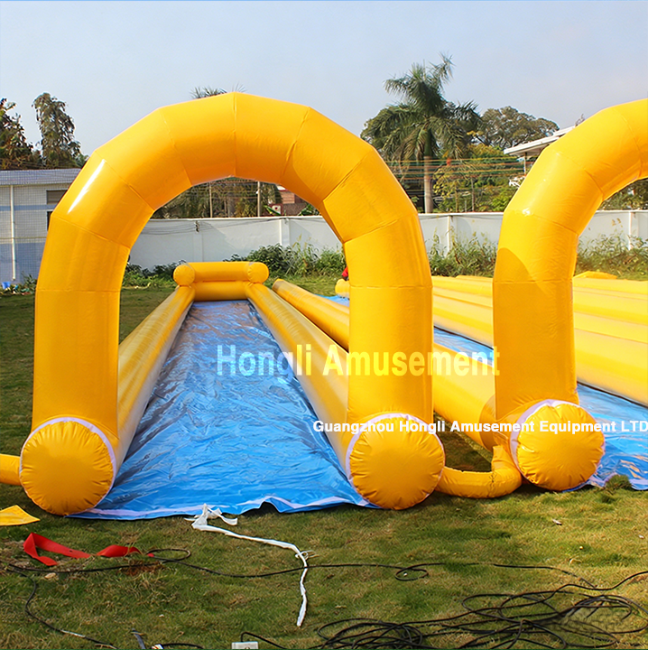 inflatable long slip n slide