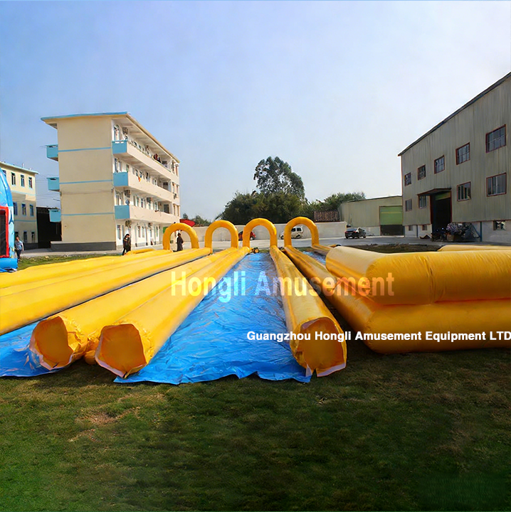inflatable long slip n slide