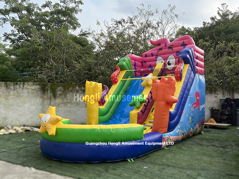 inflatable waterslide