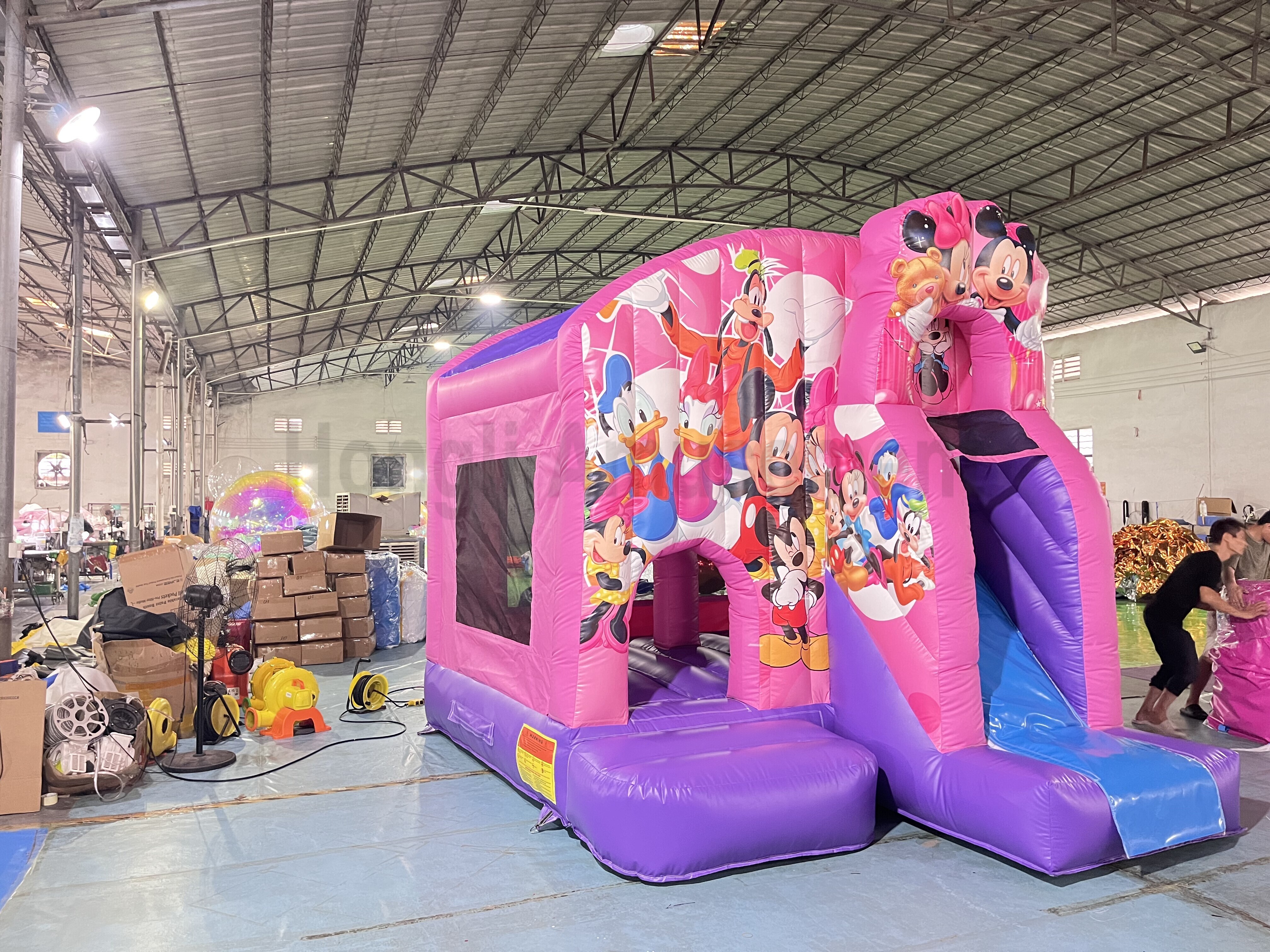 inflatable mickey bounce house