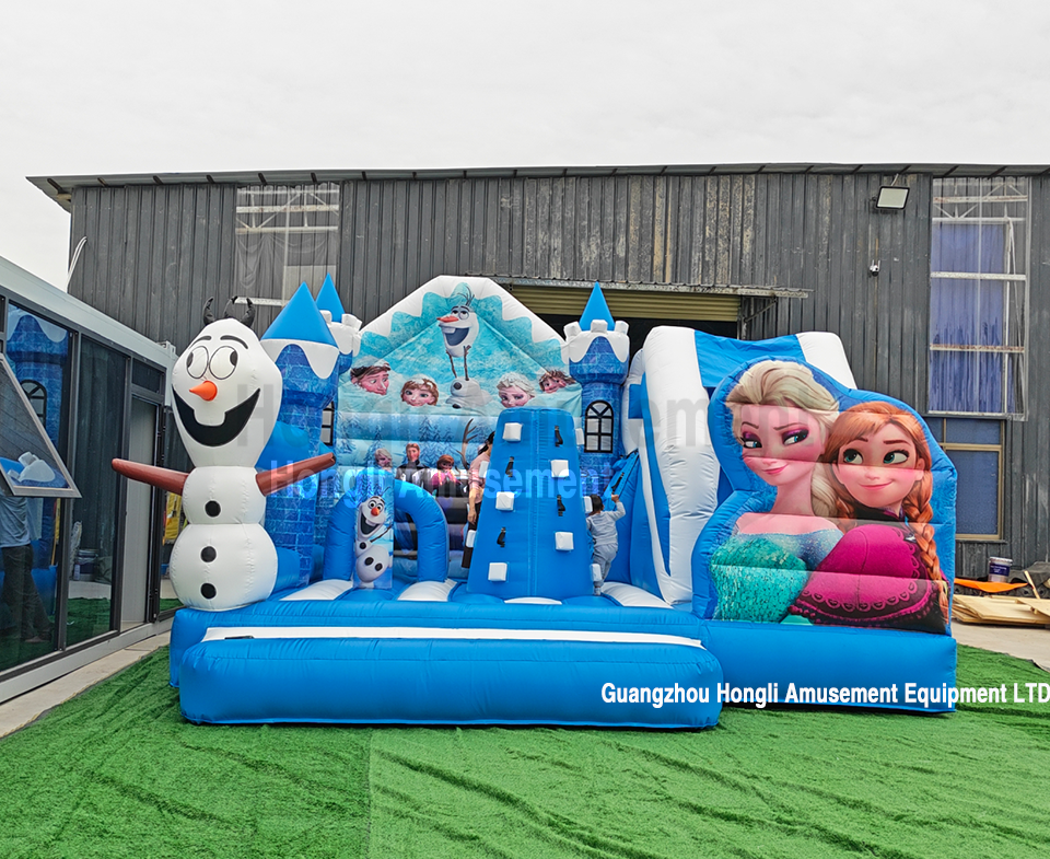 inflatable Frozen castle
