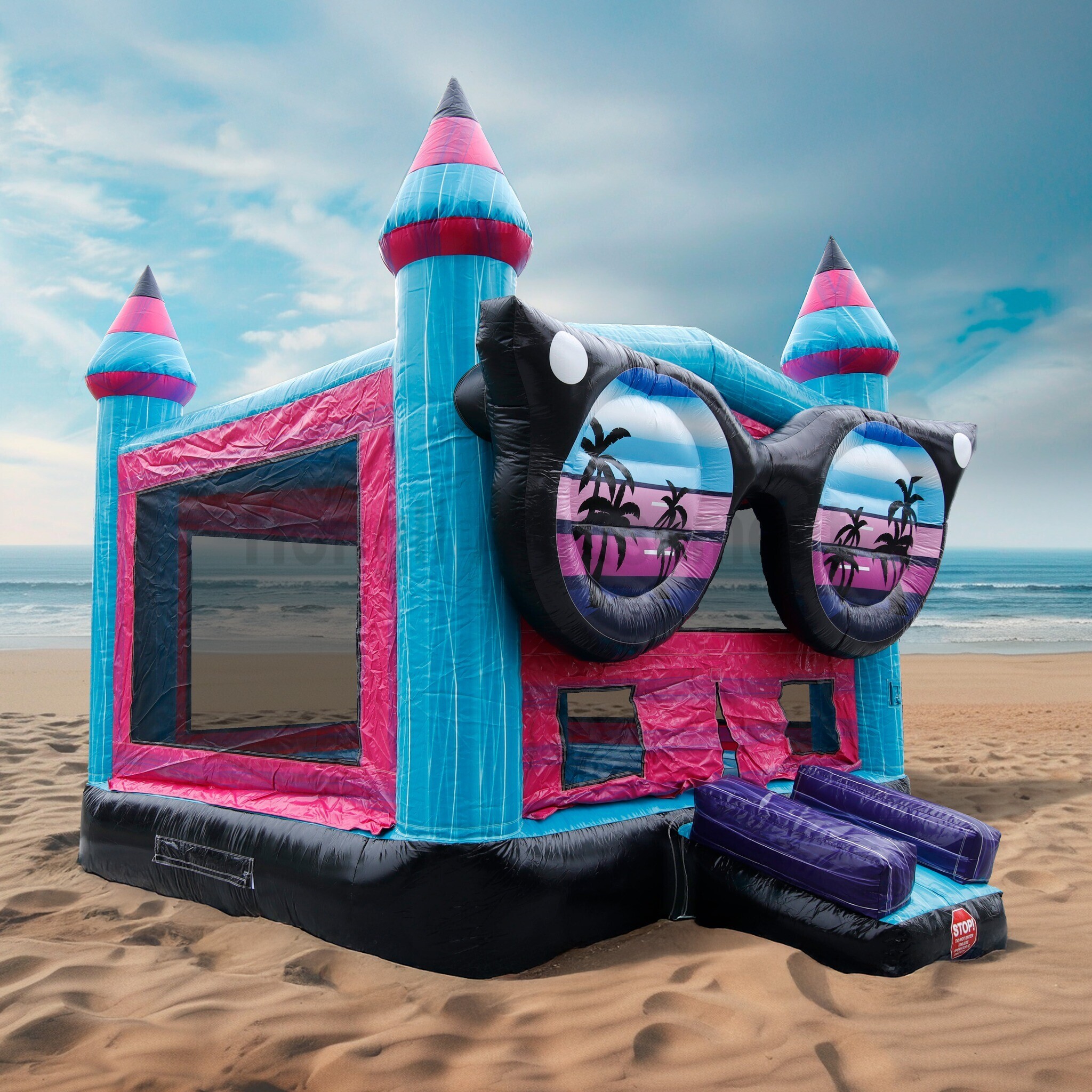 Inflatable Glasses Bounce House