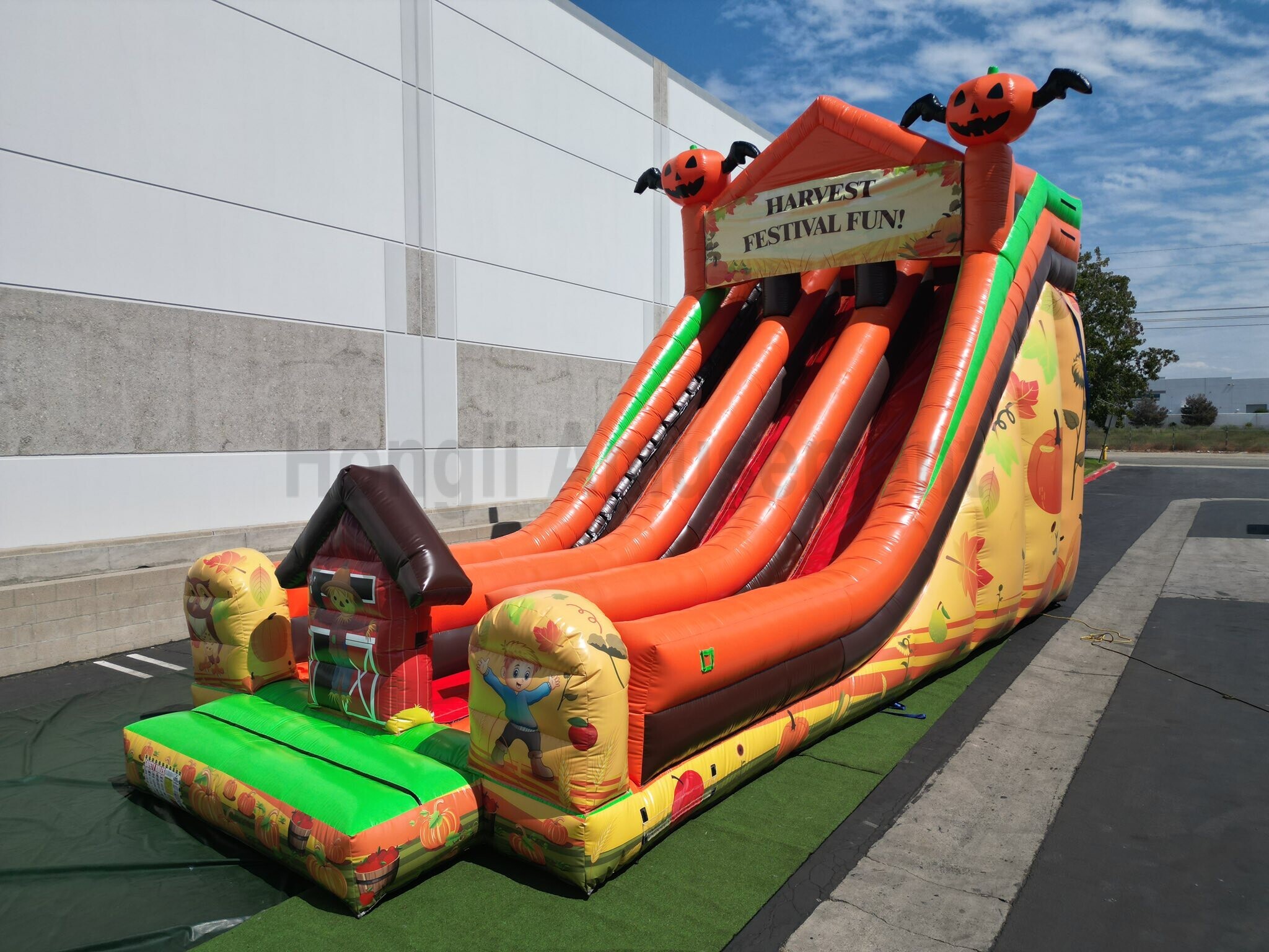 Inflatable Slide fall festivel