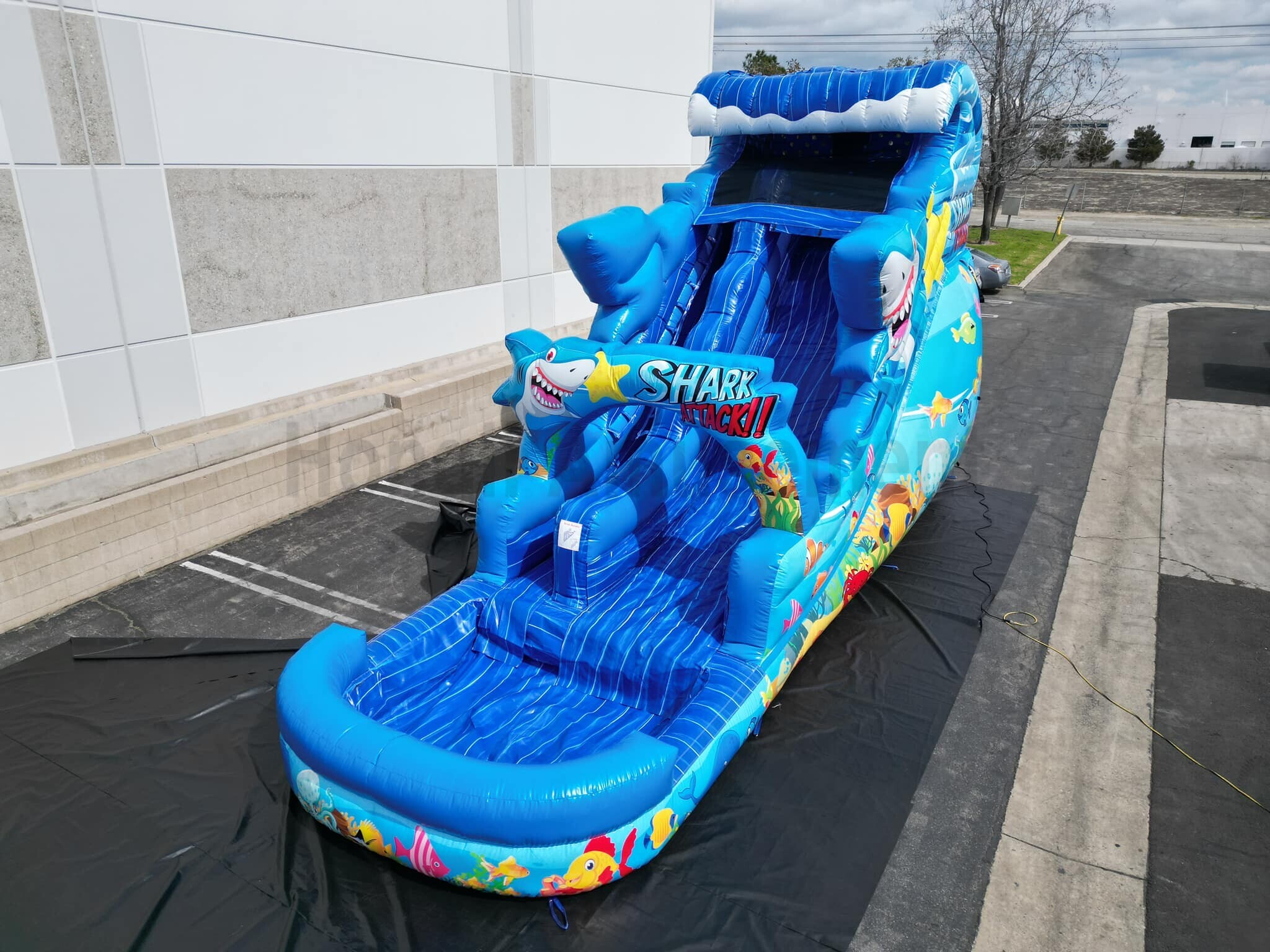 inflatable waterslide