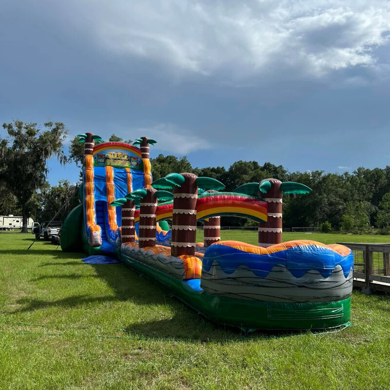 inflatable waterslide