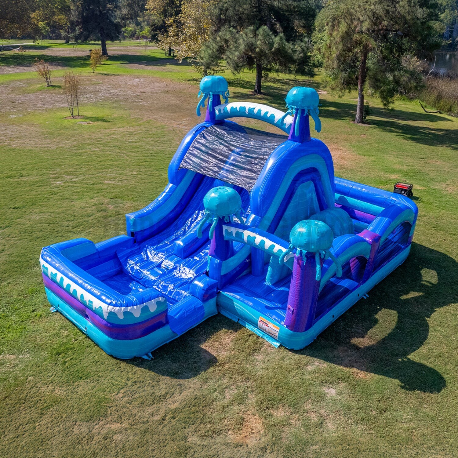 inflatable obstacles course
