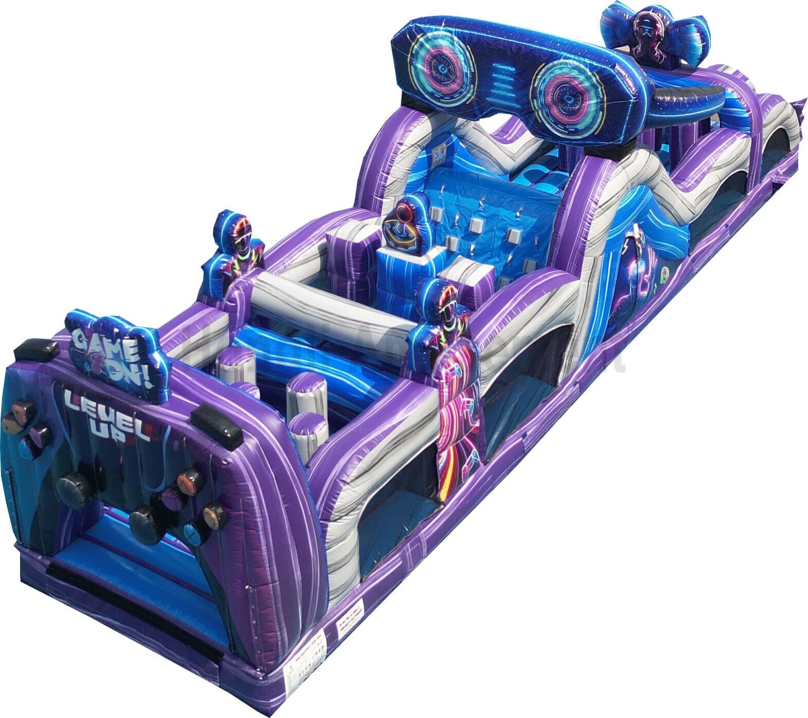 inflatable obstacles course