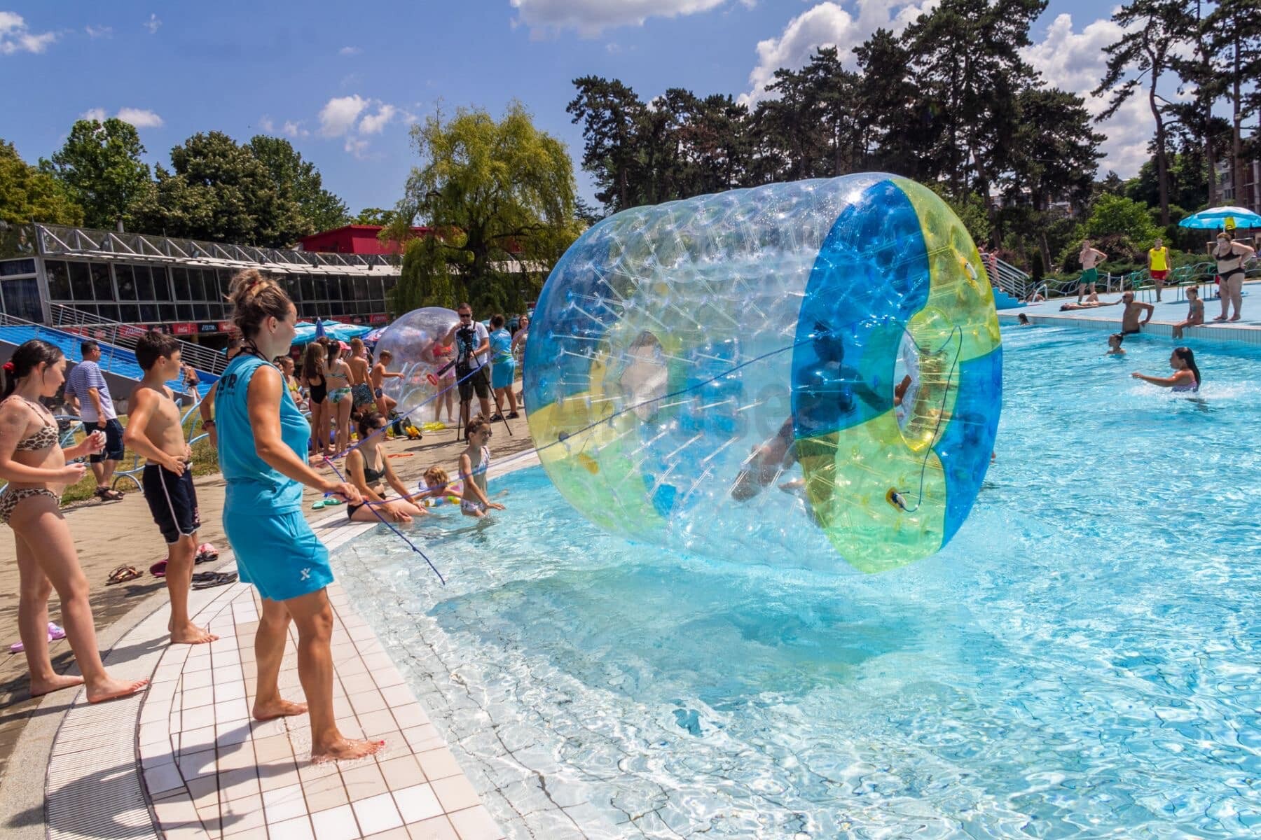 inflatable water ball